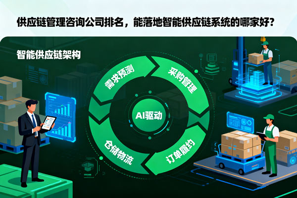 供應鏈管理咨詢公司排名，能落地智能供應鏈系統的哪家好？