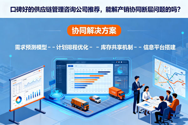 口碑好的供應鏈管理咨詢公司推薦，能解產銷協同斷層問題的嗎？