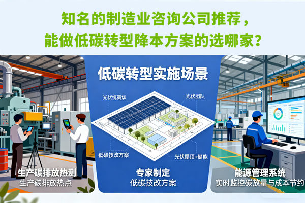 知名的制造業咨詢公司推薦,能做低碳轉型降本方案的選哪家? 知名的制造業咨詢公司推薦,能做低碳轉型降本方案的選哪家?